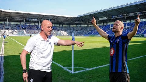 Waldhof Mannheim hat die auslaufenden Verträge von Trainer Marco Antwerpen und Kapitän Marcel Seegert verlängert.
