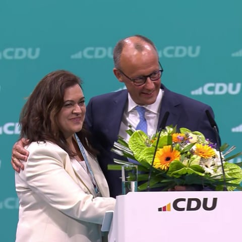Friedrich Merz beim CDU-Bundesparteitag