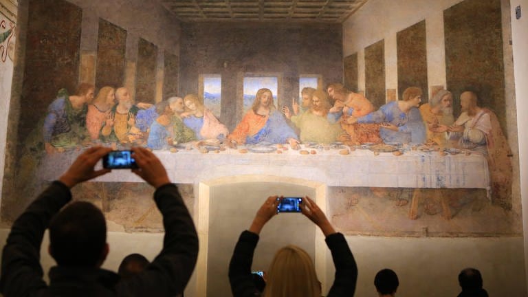"Das letzte Abendmahl" von Leonardo Da Vinci