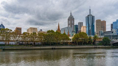 In Melbourne sorgte 2016 ein heftiges Gewitter dafür, dass mehr als 3300 Notfälle von Gewitter-Asthmas behandelt werden mussten. Expert*innen rechnen damit, dass der Klimawandel auch in Europa mehr Gewitter-Asthma auslösen wird. Symbolbild: Das australische Melbourne im Regen