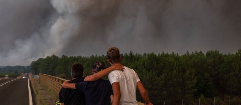 Waldbrände in Frankreich