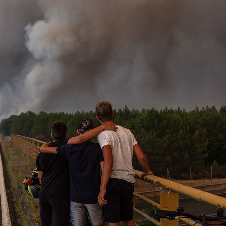 Waldbrände in Frankreich