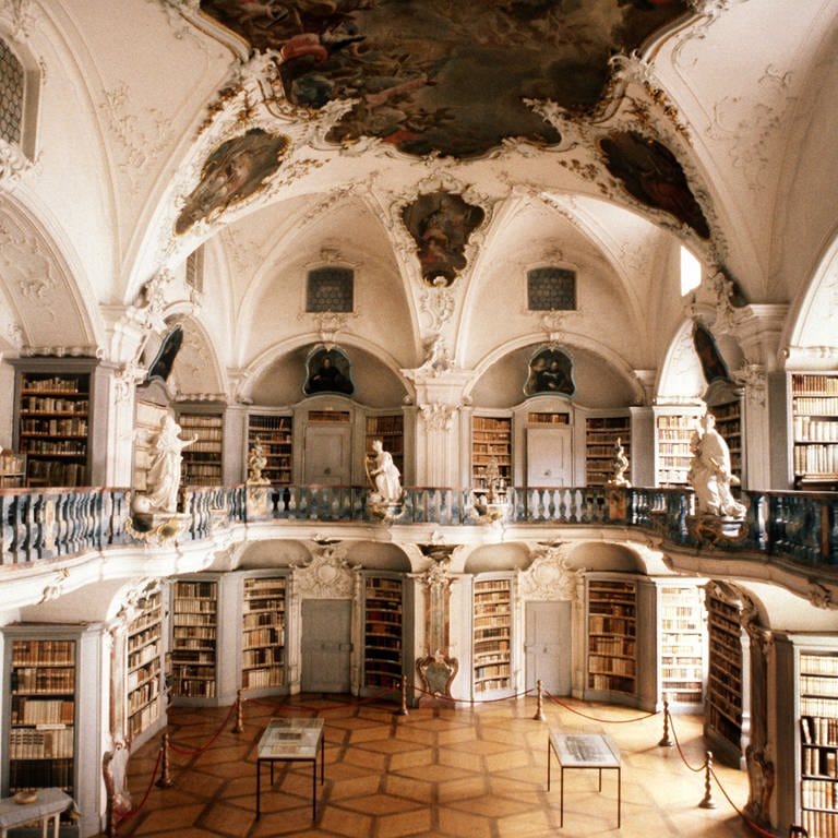 Rokokobibliothek Kloster St. Peter auf dem Schwarzwald