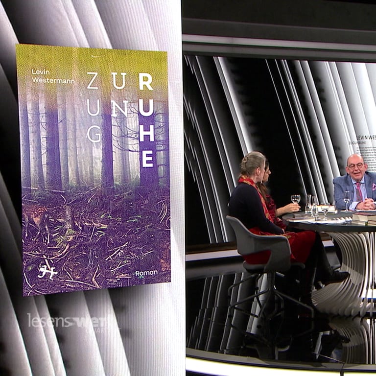 Im "lesenswert" Quartett besprochen: Der Roman von Levin Westermann "Zugunruhe". 