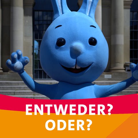Die Maus, Günter Kastenfrosch und das KiKANiNCHEN spielen gemeinsam das „Entweder? Oder?-Spiel“ – die SWR Sommerfestival Edition.