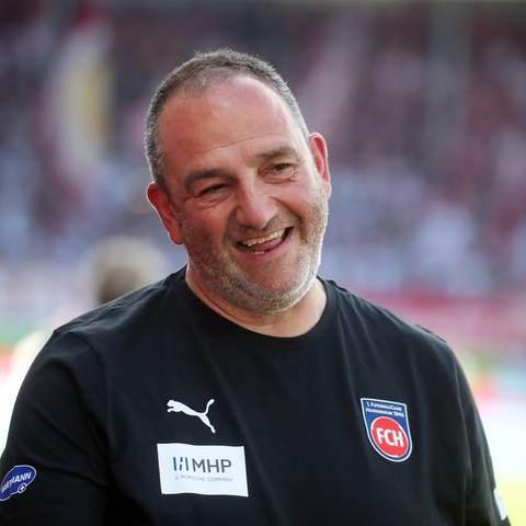 Frank Schmidt vom 1. FC Heidenheim (Foto: IMAGO, Imago Images / Sportfoto Rudel)