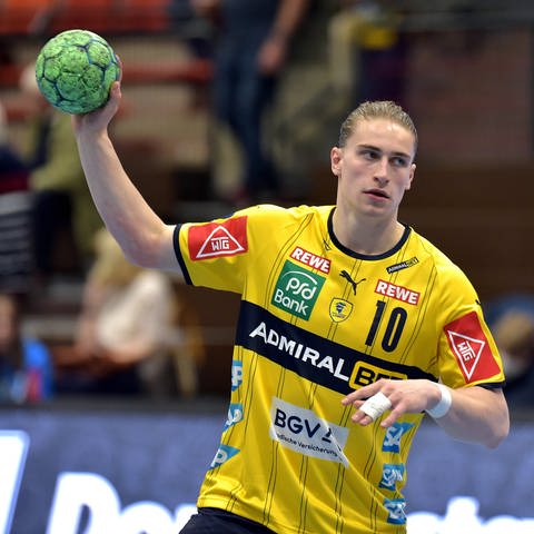 Handballer Juri Knorr (Rhein-Neckar Löwen) (Foto: IMAGO, IMAGO / pmk)