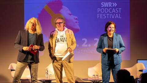 Erklär mir Pop und die größten Hits und ihre Geschichte beim SWR Podcastfestival (Foto: Sandra Theiner)