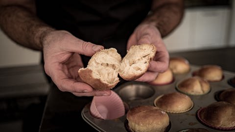 Brioche aus der Muffin-Form