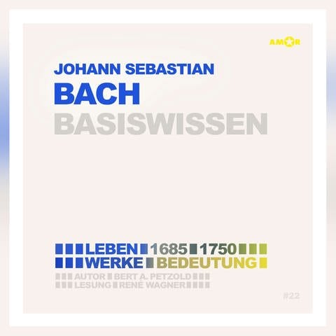 Hörbuch: Johann Sebastian Bach – Basiswissen (Foto: Pressestelle, Amor)