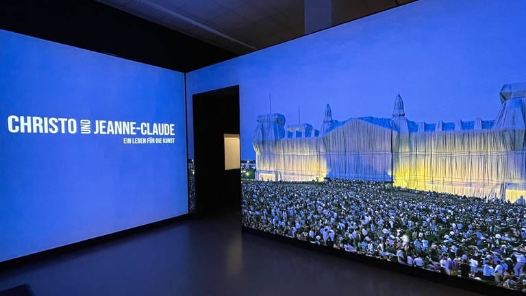 Christo und Jeanne-Claude im Kunstmuseum Lindau (Foto: SWR, Karin Wehrheim)