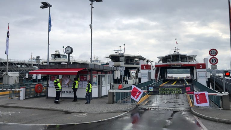 Zwei Tage Warnstreik in Konstanz: Busse und Fähre fahren nicht am 18. und 19. April 2024 (Foto: SWR, Moritz Kluthe)