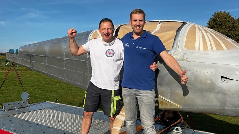 Flugzeugbauer aus Laupheim: Thomas Gervens und Dirk Drees 