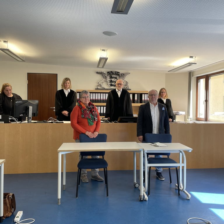 Urteilsverkündung am Landgericht Mannheim (Foto: SWR, Melanie Holstein)
