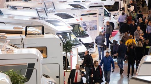 Der Caravanbereich ist ein Schwerpunkt bei der Messe CMT in Stuttgart. 