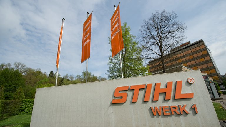 Das Werk 1 des Unternehmens Stihl in Waiblingen: Dort am Stammsitz sollen nun 17 Millionen Euro investiert werden. 