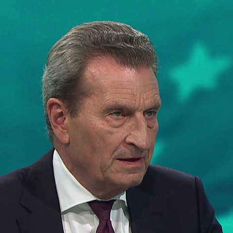 Günther Hermann Oettinger, ehemaliger Ministerpräsident Baden-Württembergs