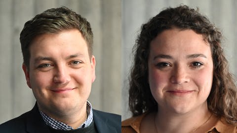 Johannes Heitmann und Alena Bauer, Preisträger des Lehrkräftepreises aus St. Blasien
