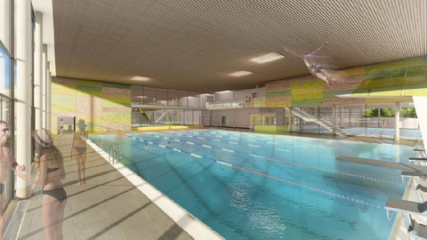 Das geplante Ganzjahresbad in Metzingen kann kommen. Der Gemeinderat für das neue Schwimmbad gestimmt.
