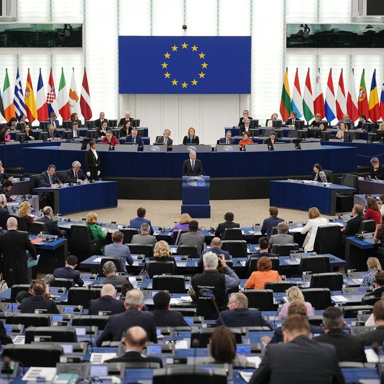 Sitzung im EU-Parlament