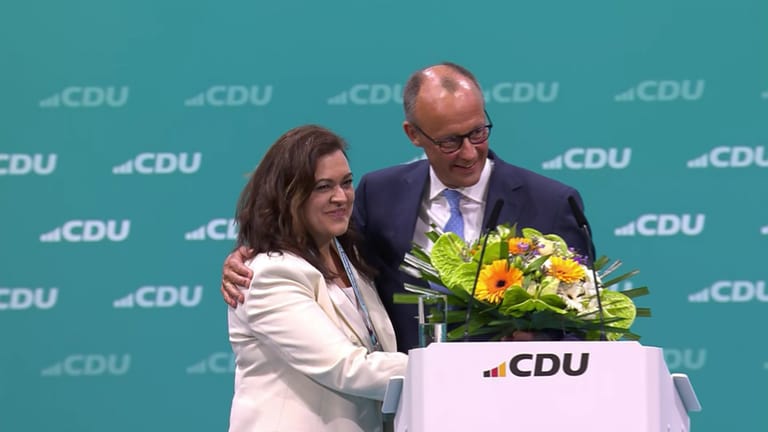 Friedrich Merz beim CDU-Bundesparteitag
