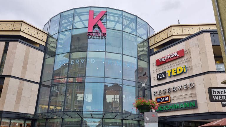 Das Einkaufszentrum "K in Lautern"