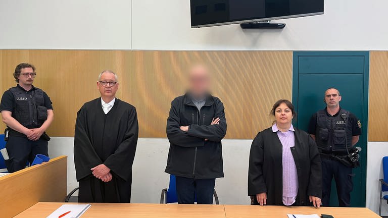 Der Angeklagte erhält sein Urteil beim Revisions-Prozess zur Amokfahrt in Trier