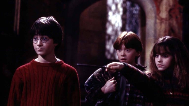 Harry Potter und die Philosophen Stone Daniel Radcliffe, Emma Watson, Rupert Grint