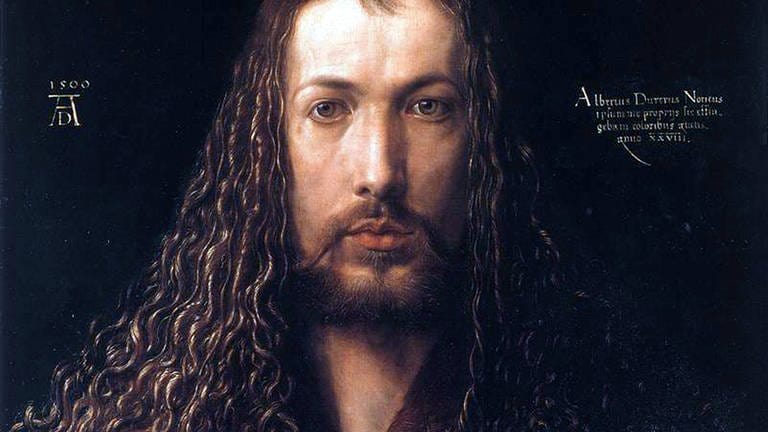 Albrecht Dürer: Selbstbildnis (1528) (Foto: IMAGO, IMAGO / AGB Photo)