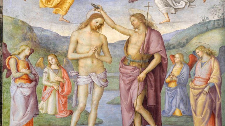 Perugino: Taufe Christi (Foto: IMAGO, IMAGO / UIG)