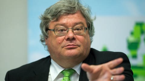 Reinhard Bütikofer, Europa-Abgeordneter der Grünen. (Foto: dpa Bildfunk, picture alliance / Maurizio Gambarini/dpa | Maurizio Gambarini)