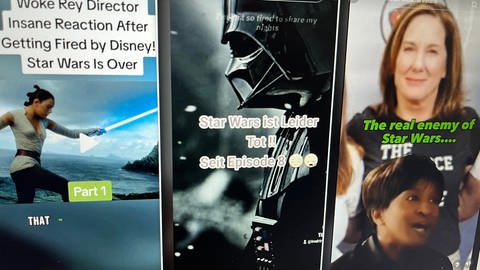 Star Wars TikTok Collage