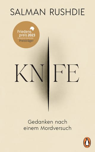 Buchcover „Knife“ von Salman Rushdie (Foto: Pressestelle, Penguin Verlag )
