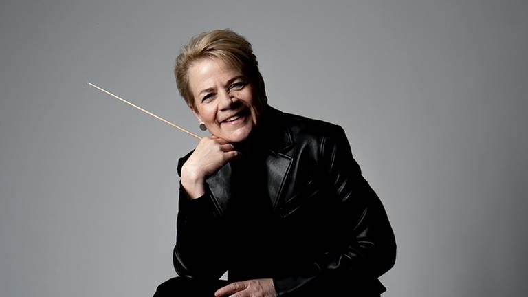Die Dirigentin Marin Alsop