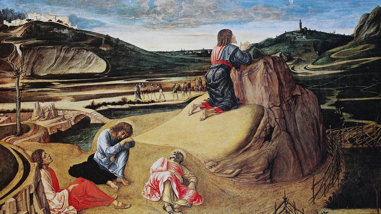 Christus am Ölberg, Gemälde von Giovanni Bellini (Foto: IMAGO, H. Tschanz-Hofmann)