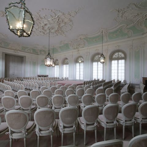 Jagdsaal im Schloss Schwetzingen (Foto: Helmuth Scham)