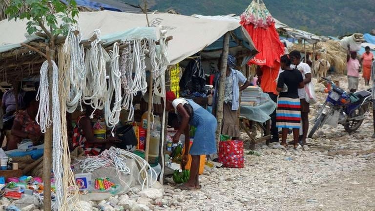Markt in Haiti