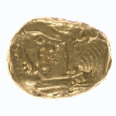 Archaische Goldmünze, ca. 560 v. Chr. (Foto: IMAGO, Artokoloro)
