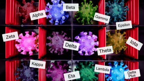 Corona-Virus-Varianten mit Namen (Foto: IMAGO, IMAGO)