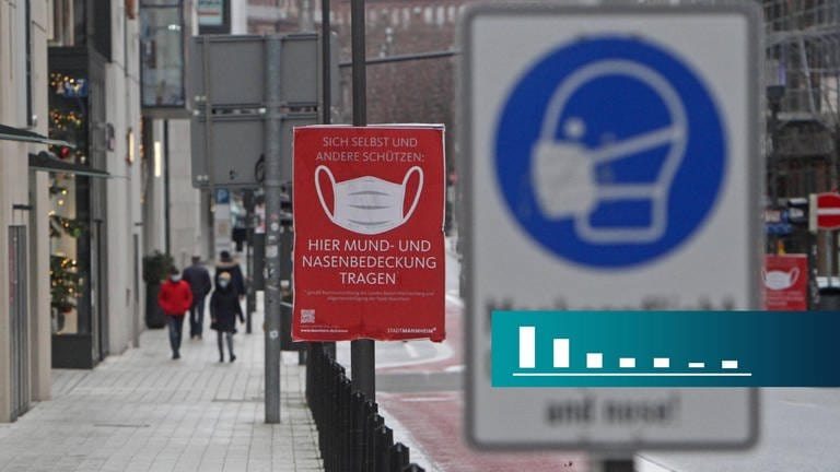 Mehrheit in Baden-Württemberg gegen Lockerung der Corona-Maßnahmen, Fußgängerzonen bleiben erstmal leer