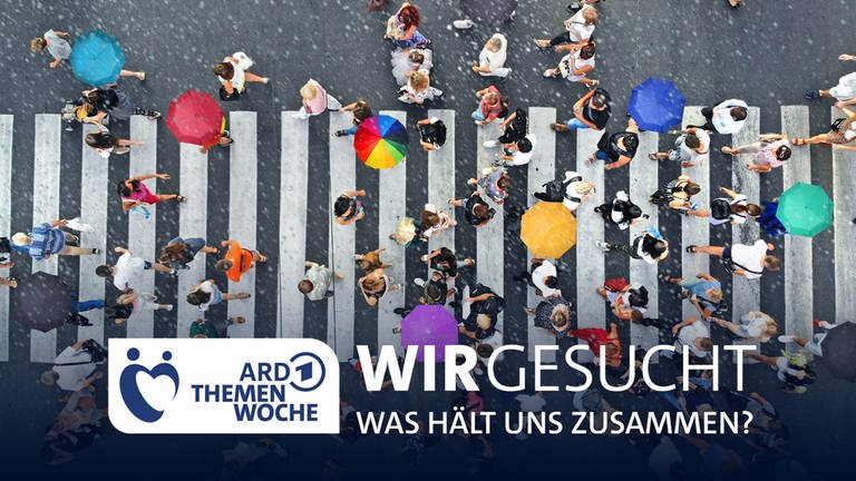 Symbolbild zur Umfrage "Wir gesucht - Was hält uns zusammen?" im Rahmen der ARD Themenwoche 2022, Menschen laufen über einen Zebrastreifen (Foto: AdobeStock/Dmytro)