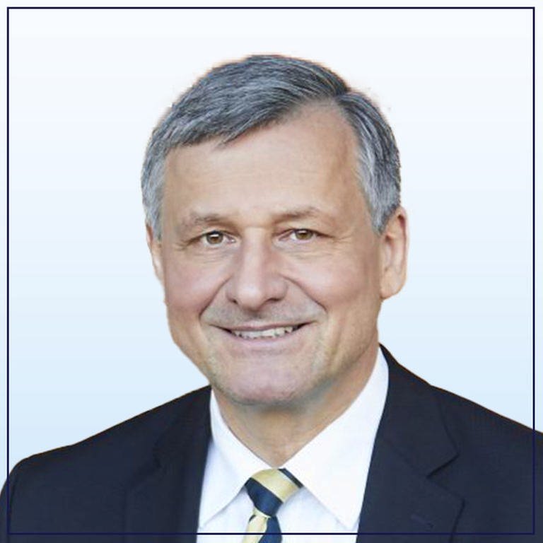 Hans-Ulrich Rülke, Spitzen·kandidat von der Partei Die FDP. (Foto: Pressestelle, FDP, Collage SWR)