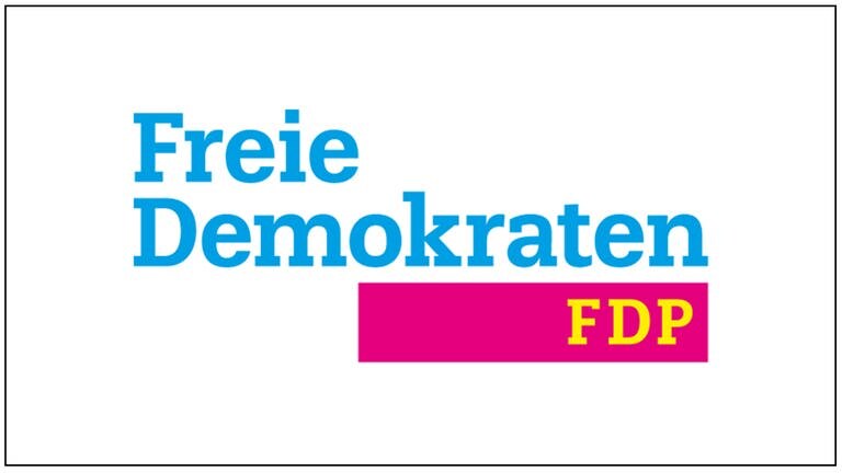 Das Parteilogo von der FDP. (Foto: Pressestelle, SWR, Collage SWR)