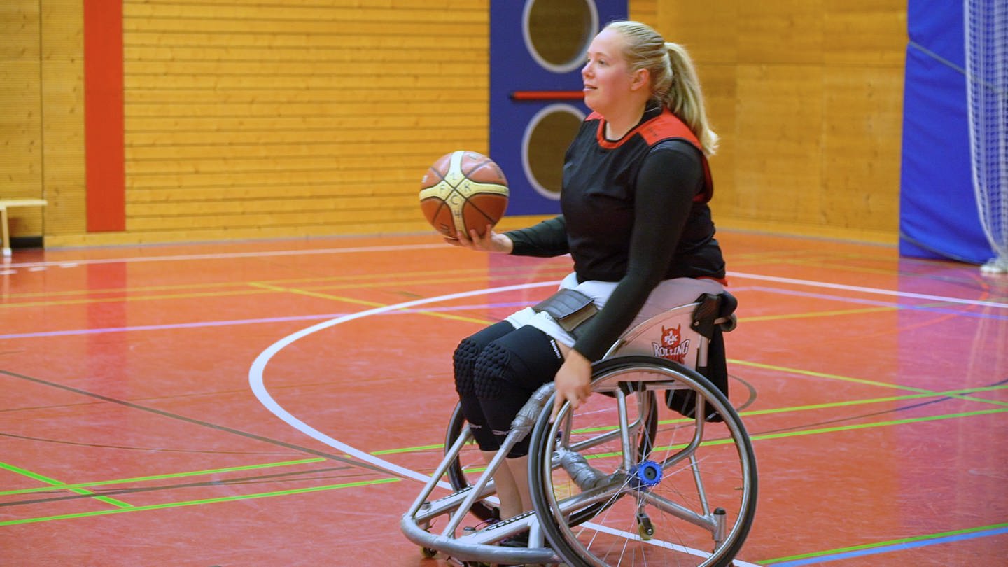 Lisas Freiheit der Rolli –  Ihr Sport Rollstuhlbasketball (Foto: SWR)