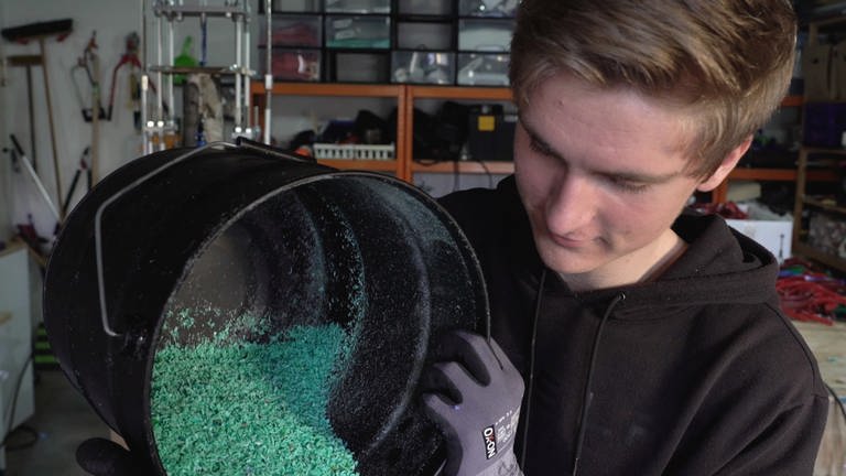 Milan macht aus recyceltem Plastikmüll 3D-Drucker-Filament