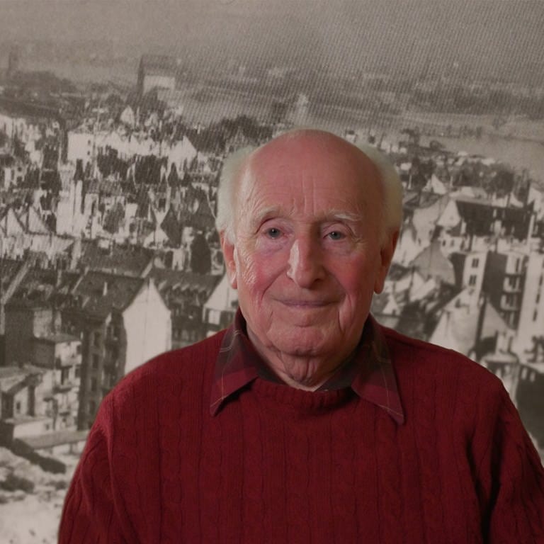 Max Brückner überlebte die Bombardierung von Mainz 1945 nur dank einer Warnung