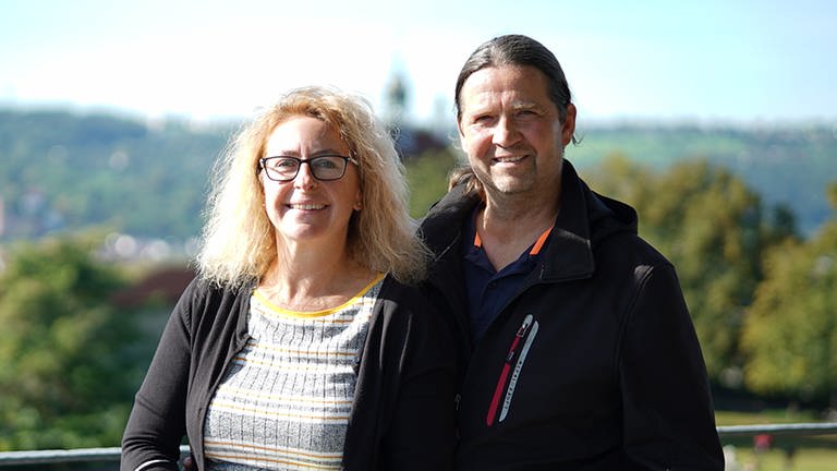 Marco und Sabine aus Spechbach sind seit 25 Jahren verheiratet. (Foto: SWR)