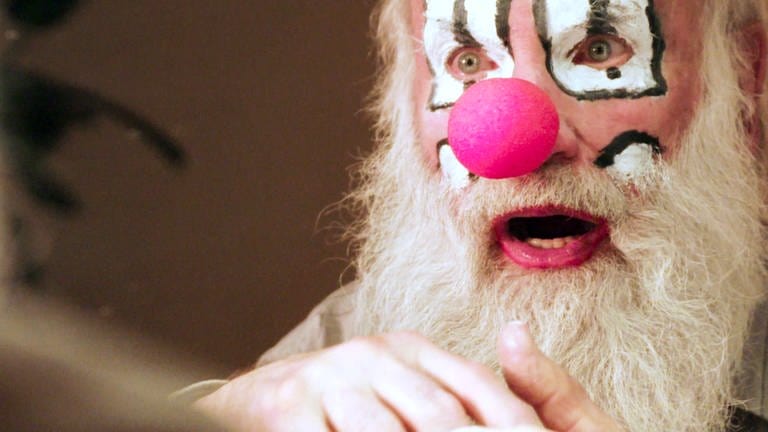 Gerhard aus Freiberg am Neckar wird mit 70 Jahren Klinik-Clown (Foto: SWR)