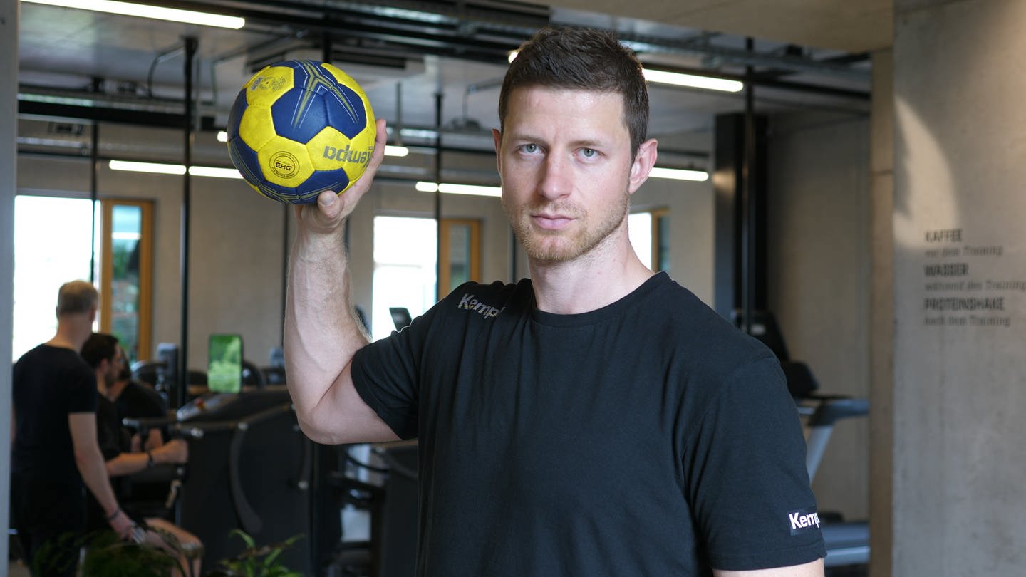 Handballer Martin Strobel (Foto: SWR)