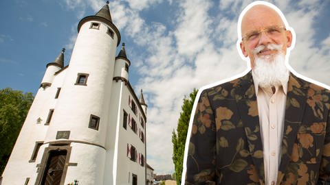 Hans-Günter Hoffmann von Guretzky-Cornitz hat sich mit viel Arbeit seinen Lebenstraum erfüllt und ist nun Burgherr auf Burg Dreis. (Foto: SWR)